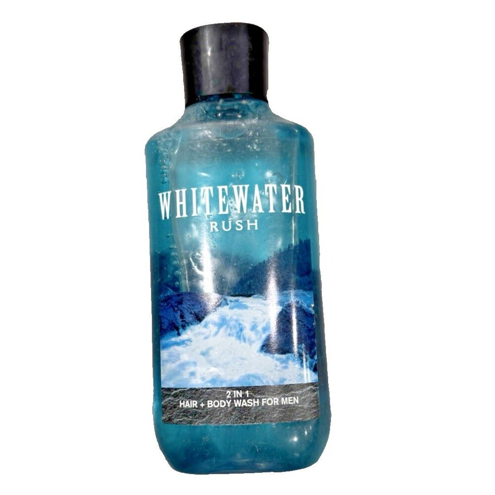 Bath & Body Works - Whitewater Rush Body Wash - 2 in 1 Men's Hair & Body Wash